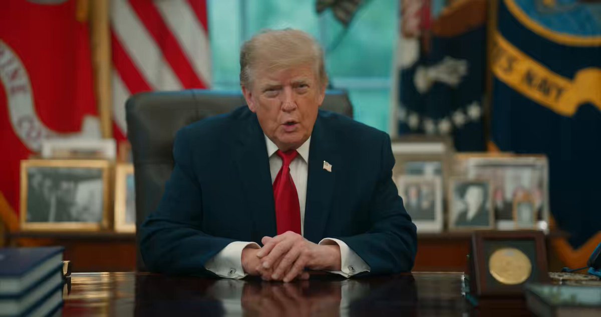 Image from @realDonaldTrump on X, Oct 17
